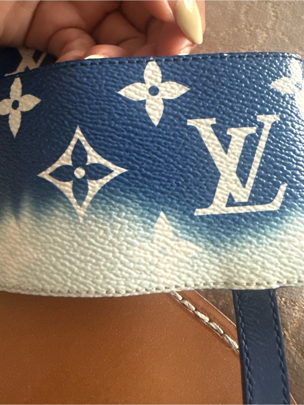 LOUIS VUITTON Monogram Escale Palma Sandals - Picture 6 of 8